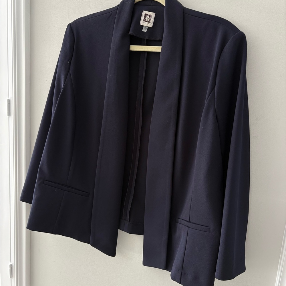 Anne Klein Navy Women's Blazer